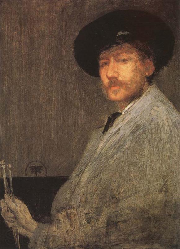 James Mcneill Whistler Self-Portrait Norge oil painting art